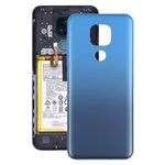 Copertura posteriore della batteria per Motorola Moto E7 Plus XT2081-1 (blu)