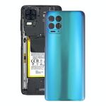 Copertura posteriore della batteria per Motorola Edge S (blu)