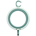Home Dormitorio Sciarpa Borsa Portaoggetti per cappelli Scaffali per porte posteriori (Verde chiaro + Verde scuro)