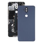 Erba Materiale Batteria Base Cover con obiettivo per fotocamera per Asus Zenfone 5 Lite ZC600KL (blu)