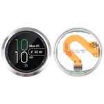 Schermo LCD e Digitizer Assemblea completa per il Garmin Forerunner 645 (argento)