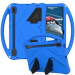 Per Samsung Galaxy Tab S8 + / Tab S8 Plus / Tab S7 FE / TAB S7 + T970 / T975 / T976 EVA ANTI ANTI ANTI FALLIGGIO Custodia protettiva con supporto (blu)