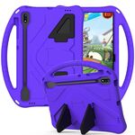 Per Samsung Galaxy Tab S8 + / Tab S8 Plus / TAB S7 FE / TAB S7 + T970 / T975 / T976 EVA ANTI ANTI FALLINO Custodia protettiva con supporto (viola)