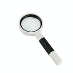 3 PCS Hand-Tend Lettura Lente d'ingrandimento Lente in vetro Anti-skid Maniglia anziano Lettura Lettura Identificazione Identificazione Lente d'ingrandimento, Specifica: 50mm 7 volte (bianco nero)