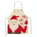 2 PCS Tessuto Biancheria per la biancheria per la pulizia Grembiule di Natale Decorazione del partito Grembiule, Specifiche: 68x55cm (WQ-001515)