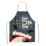 2 PCS Tessuto Biancheria per la biancheria per la pulizia Grembiule di Natale Decorazione del partito Grembiule, Specifiche: 68x55cm (WQ-001517)