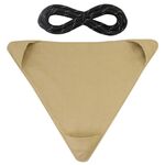 Sgabello a triangolo all'aperto Campo impermeabile Canvas portatile portatile fai da te sedia Scorpion sgabello da pesca (Khaki)