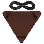 Sgabello a triangolo all'aperto Campo impermeabile Canvas portatile portatile fai da te sedia Scorpion sgabello da pesca (marrone)