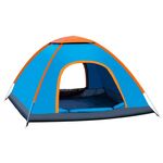 Spiaggia da campeggio all'aperto a prova di sole a prova di sole a prova di sole a prova di sole tenda per le persone singole (blu)