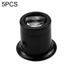 5 PCS Guarda la maschera per l'occhio della riparazione Lente d'ingrandimento, specifica: 10x (nero)