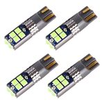 4 PCS T10 DC12V / 2W Auto Clearance Light 10LEDS SMD-3030 perline lampada (luce ghiacciata)