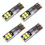 4 PCS T10 DC12V / 2W Auto Clearance Light 10LEDS SMD-3030 perline della lampada (luce bianca)
