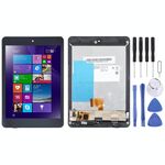 Schermo LCD originale per Lenovo Miix 3-830 7,9 pollici digitalizzatore assemblaggio completo con cornice (nero)