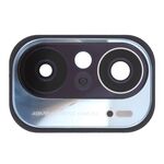 Coperchio dell'obiettivo della fotocamera per Xiaomi Poco F3 (48MP) M2012K11AG (Argento)