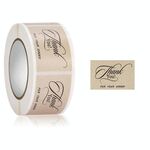 5 rotoli GRAZIE GRAZIE ELABELLA SEAL Decoration Sticker, Dimensioni: 2.5x3.7cm (HA072)