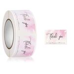 5 rotoli GRAZIE GRAZIE Etichetta Sigillo Decoration Sticker, Dimensioni: 2.5x3.7cm (HA077)