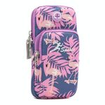 2 Pz B082 Sport Braccio per esterni Borsa a braccio per cellulare Banda del braccio mobile in esecuzione Fitness Mobile Phone Bag, Specifica: Grande (Luce Purple)