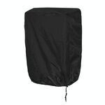 82x93cm copertura sedia a sdraio da esterno impermeabile Giardino terrazza patio sedia copertura, tessuto: 420D Oxford (nero)