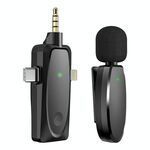 AP003 Mini Smart Riduzione del rumore Microfono wireless Lavalier (nero)