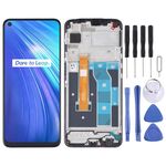 Schermo LCD e digitalizzatore Assemblaggio completo con cornice per OPPO Realme 6 RMX2001