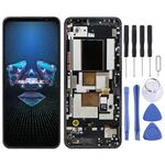 Schermo LCD AMOLED originale per Asus ROG Phone 5 ZS673KS 1B048IN I005DB I005DA digitalizzatore assemblaggio completo con cornice (nero)