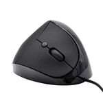Jsy-05 6 Keys Wired Mouse verticale ergonomia Brace Mouse ottico (nero)