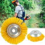 8 pollici in nylon weeding macchina testa ciotola tipo tipo di diserbo (giallo)