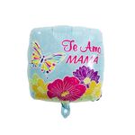 10 PCS 18 pollici Spagnolo Della Madre Giorno Palloncino Fumetto a forma di Pallone in alluminio Palloncino per bambini Decorazione del partito Balloon (Blu)