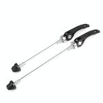 3 set BG-M5147 Mozzo in mountain bike con lunghezza leva a sgancio rapido (nero)