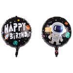 10 PCS Space Palloncino in alluminio Palloncino Bambini Decorare Birthday Party Decoration Balloons, Stile: Double-Sided Space Man