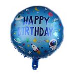 10 PCS Space Pallone in alluminio Palloncino Bambini Decorare Birthday Party Decoration Balloons, Stile: Spazio Compleanno