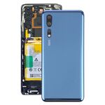 Cover posteriore della batteria di vetro per ZTE AXON 10 PRO (blu)
