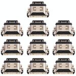 Per vivo NEX 3 / NEX 3 5G V1923A, V1923T, 1908_19, 1912, V1924A, V1924T, 1913 Connettore porta di ricarica da 10 pezzi