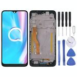 Schermo lcd oem con touch e cornice per Alcatel 1SE 2020 OT5030 nero SPS3441B