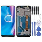 Schermo LCD OEM per Alcatel 1S 2020 OT5028 5028 5028Y 5028A 5028D 5028U Digitizer Assemblaggio Completo con Cornice (Nero)