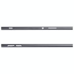 1 paio di metallo laterale laterale laterale per Sony Xperia Xa2 Ultra (nero)