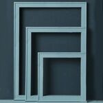 3 in 1 diverse taglie MORANDI colore Photo Photo Photo Frame Series Color Spray Paint Popolari Puntelli fotografia Sfondo Ornamenti (Normale Blu)