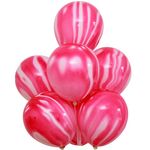 100 pz 10 pollici Agata Latex Balloon Balloon Festival di nozze Party Balloon decorativo (rosso)