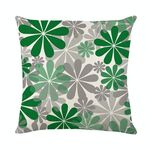 2 PCS Impermeabile antivegetagioni antivegetagire e resistente all'olio Soggiorno Soggiorno Stampa per la casa Polyester Lenzuola Divano Cuscino Senza cuscino, Dimensioni: 45x45cm (SF001-19)
