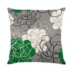 2 PZ Impermeabile antivegetagione antivegetagire e fossa per olio Soggiorno Domestica Stampa per la casa Poliestere Lenzuola Divano Cuscino Senza cuscini, Dimensioni: 45x45cm (SF001-20)