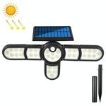 Giardino Solar Wall Light Outdoor Impermeabile Prato Prato GRANDOLO GRANDOR CORRIDORE PICCOLA LUCE STREET, SPEC: 6-HEAD 198 LED