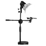 Telefono cellulare Supporto live Ripresa Abbellimento gourmet Luce di riempimento Luce per fotografia di gioielli per interni, Stile: Lampada a fungo da 500 W + Supporto + Supporto sopraelevato