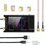 Schermo LCD a vista completa a 4 pollici Nanovna-H4 a 4 pollici 50khz-1.5 GHz VNA HF VHF UHF UV Vector Network Analyzer