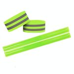 Vestito di nastro elasticiful riflettente Night Esecuzione del cantiere Sicurezza del traffico Sicurezza del traffico Attrezzatura riflettente, Stile: 2 braccioli + 2 cerchio a scatto