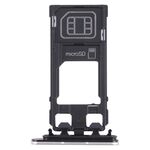 Vassoio della scheda SIM + vassoio della scheda micro SD per Sony Xperia X Performance (Argento)