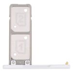 Vassoio della scheda SIM + Vassoio della carta SIM per Sony Xperia Xa1 Ultra / Xperia XA1 (Bianco)