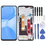 Schermo LCD originale e assemblaggio completo del digitalizzatore con cornice per OPPO A53 5G PECM30 PECT30