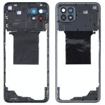 Per OPPO Reno4 SE/A93 4G/OPPO Reno4 F/Reno4 Lite/F17 Pro PEAT00, PEAM00 Cornice centrale originale (nero)