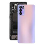 Coperchio posteriore della batteria originale per OPPO RENO6 5G PEQM00, CPH2251 (viola)