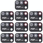 Per Tecno Pop 4 Pro Obiettivo per fotocamera posteriore da 10 pezzi